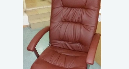 Обтяжка офисного кресла. Братиславская
